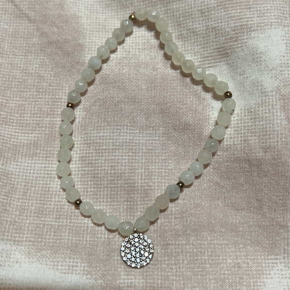 Argento Vivo Silver Plated Beaded Charm Bracelets - Set of 5 - Picture 5 of 6